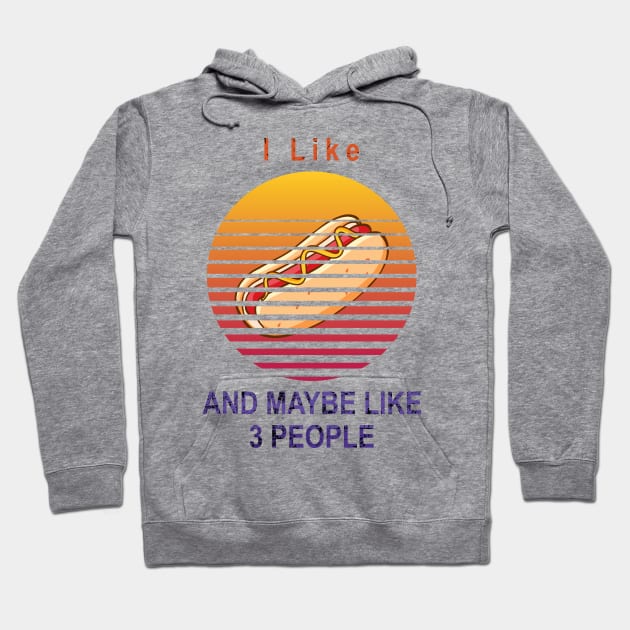 Hot dogs Hoodie by Dieowl